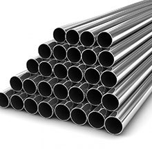 Nickel alloy and stainless steel tube 